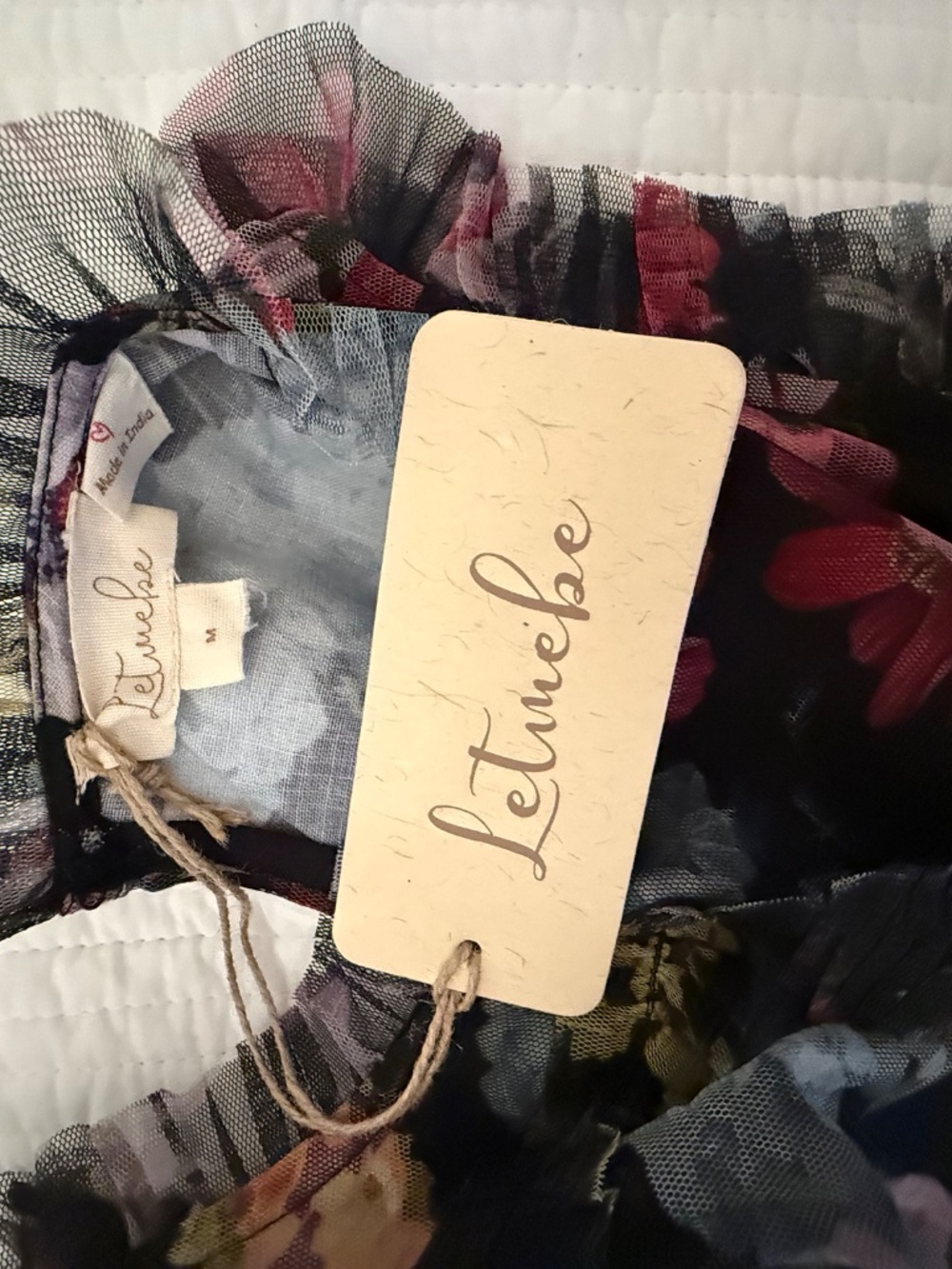 NWT “Let Me Be” Brand Maxi Dress Size Medium Style Jenny - Picture 6 of 9